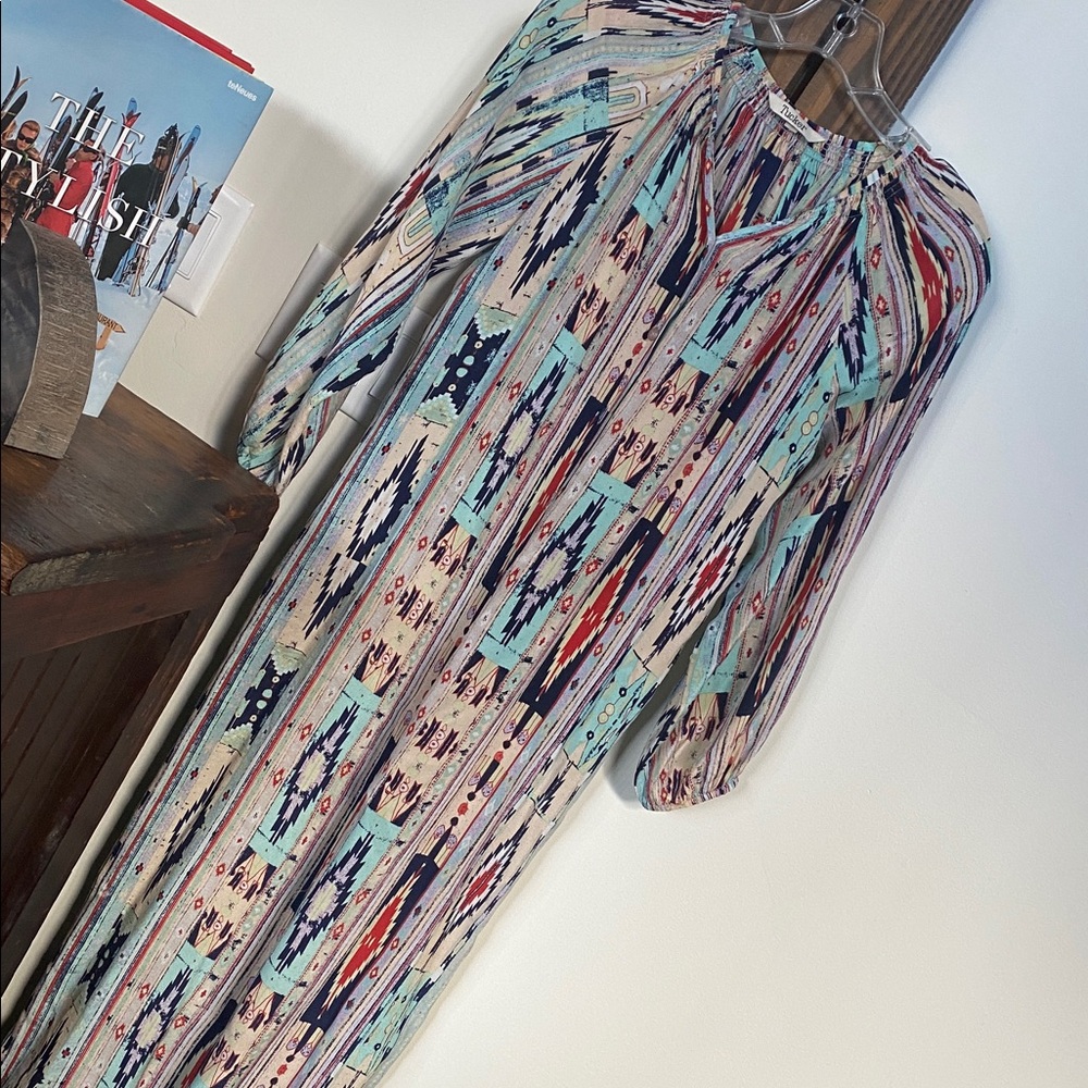 Tucker Multicolor Patterned Mini Dress